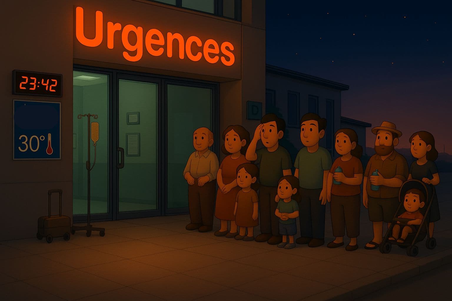 🚨 Tensions estivales aux Urgences : un système sous pression ❗ 🚨